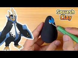 Sculpting Empoleon Water Steel Pokemon Clay Art Youtube Steel Pokemon Pokemon Clay Art