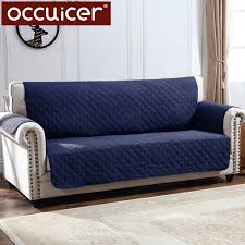 Microfiber Quilted Sofa Covers Armchair Recliner Loveseat Sofa Throw Slipcovers Dogs Pet Cats Shopee Indonesia