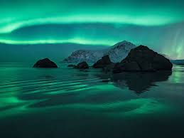 Northern Lights In Lofoten Islands Norway National Geographic Travel Daily Photo Northern Lights See The Northern Lights National Geographic Travel