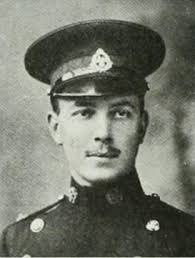 Lieutenant William Malcolm Chisholm East Lancashire Regiment. Died Thursday  27 August 1914