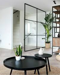 glas met staal wand staal stalen deuren scheidingswand