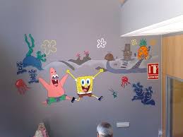 Spongebob Wall Painting Ii By Kastorcin On Deviantart Wall Painting Painting Spongebob
