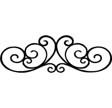 Cross Scroll Cliparts Free Download Clip Art Free Clip Art Clip Art Vintage Scrollwork Swirl Tattoo