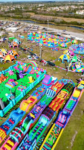Meet the BIGGEST, wildest, most jaw-dropping attractions you’ve ever seen!  From the World’s Largest Jumping Castle 🏰 to obstacle runs, ball pits,  slides, and insane custom inflatables built just for ...