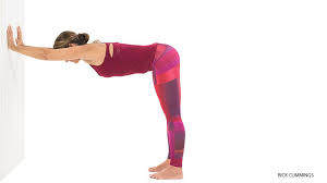 Box On The Wall Poses Downward Facing Dog Yoga Poses