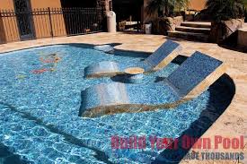 For around $7000, and a lot of work, my son and i built a very solid 13' x 22' x5' oval concrete pool off our deck. Arizona Swimming Pool And Grotto Designed By Build Your Own Pool Tropical Swimming Pool Phoenix By Build Your Own Pool Houzz