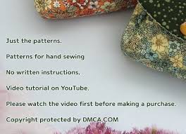 No.140 Accordion Card & Coin Purse. Hand Sewing Pattern Only, Youtube  Tutorial, No Written Instructions, Instant Download PDF.