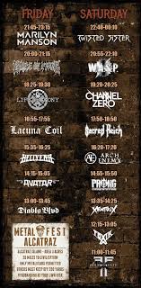 De brits/zwitserse powermetalband gloryhammer moet jammer genoeg, vanwege de uiterste strenge maatregelen van verenigd koninkrijk uit, verstek geven voor het… Alcatraz Metal Festival 2014 Running Order Concerts Metal