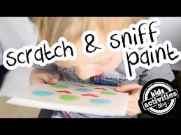 Make your own scratch and sniff. Homemade Scratch And Sniff Paint Youtube