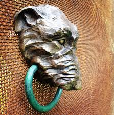 Irish Wolfhound Doorknocker Heurtoir De Porte Serrure