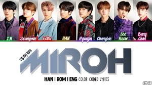 Geoul soge bichin nan miro eh nae aneul bichwojul my mirror no eodiseo chajaya halkka for once i wish i could see myself nan gyesokhaeseo chaja hemaego isseo oh. Ot8 Ver Stray Kids ìŠ¤íŠ¸ë ˆì´ í‚¤ì¦ˆ Miroh Color Coded Han Rom Eng Lyrics Youtube