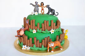 Torta Libro Della Giungla Ricetta Torte Di Compleanno Per Bambini Torte Torta Di Natale