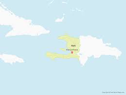 Note that maps may not appear on the webpage in their full size and resolution. Vector Map Of Haiti With Departments Free Vector Maps