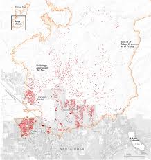Santa Rosa Fires Map Santa Rosa Data Visualization