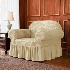 It's built with a solid wood frame and strikes a classic barrel silhouette with a wrap around back with a swivel base. French Country Chair Covers Wayfair