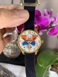 Vintage Larry Harmon's BOZO The Clown RARE Toy Watches LOT Of 2 VG+Items  1970's | eBay