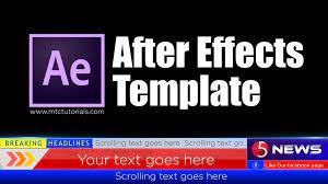 Download free after effects templates. How To Make Lower Thirds In After Effects Tutorial With Free Template Mtc Vfx