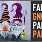 Halloween Gnomes Painting Party event image
