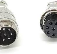 Amazon.com: Elecbee 8 Pin Circular Connector GX20 Male and ...