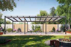 Eine freistehende terrassenüberdachung ist zudem ein schmuckstück für jeden garten. Rexofree Alu Uberdachung Freistehend 10m X 5m Rexin Shop