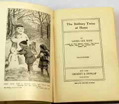 Bobbsey twins, fictional characters, two sets of fraternal twins—the older pair named bert and nan, the younger freddie and flossie—who are the characters made their first appearance in the bobbsey twins; Lot 1916 The Bobbsey Twins At Home By Laura Lee Hope W Dust Jacket First Edition