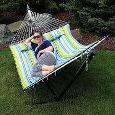 Hi everyone, i saw this bed on a blog and it keeps coming back to me. Sorbus Hammock Bed Includes Detachable Pillow And Spreader Bar 2 Person Outdoor Sleeping Gear Sporting Goods
