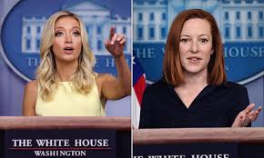 Most candidates break out in a cold sweat at the mere thought. Former White House Press Secretary Takes A Swipe At Her Successor Daily Mail Online