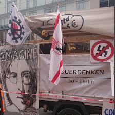 Echtzeitdokumentation der querdenken großdemonstration in berlin am 1. Regelmassige Verschworungs Ideologische Versammlungen Im Januar Februar 2021 In Berlin Berlin Gegen Nazis