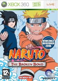Naruto The Broken Bond Naruto Naruto Games Comic Book Cover