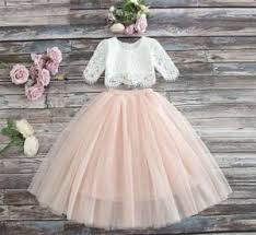 Sarah Lee 2 Pc Lace Top And Tulle Skirt Flower Girl Set Flower Girl Lace Lee Pc Sarah Set Skirt Top Tulle Kiyafet Sirin Elbiseler Elbise Dugun