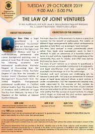 Cpd points for the application of apc for 2020 shall be from 1st july 2018 to 30th june 2019. Seminar On The Law Of Joint Ventures On 29 October 2019 Kl Bar