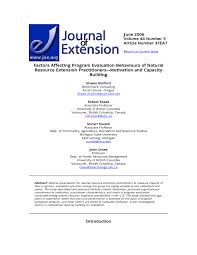 Jadikan media sosial rasmi kkm sebagai sumber rujukan. Pdf Factors Affecting Program Evaluation Behaviours Of Natural Resource Extension Practitioners Motivation And Capacity Building