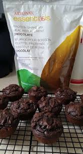 Muffins Au Chocolat Fait Avec Seulement 5 Ingredients 3 Mesures De Melange Pour Boisson Fouettee Arbonne Recipes Arbonne Shake Recipes Arbonne Detox Recipes