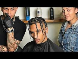 Travis scott is known for his music and hairstyles. Travis Scott Inspired Braids Hairstyle Afro Haircut Youtube