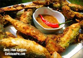 Zesty Caribbean Pan Fried Sardines Recipe Sardine Recipes Caribbean Recipes Fried Sardines Recipe