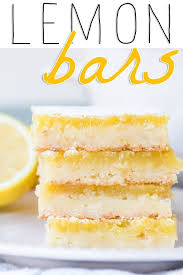 This Lemon Bar Recipe Is A Sure Fire Way To Brighten Anyone S Day Bright Gooey Citrus On Top Of A Buttery Shortbrea In 2020 Lemon Bars Recipe Lemon Bars Easy Recipes