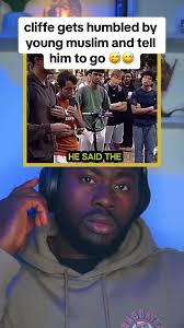 cliffe gets humbled by young muslim and tell him to go 😂😂 #tayiboufit  #quran #cliffe #fyp