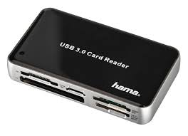 Poslední kus za tuto cenu! Ctecka Pametovych Karet Hama Usb 3 0 All In One Cerna Stribrna Euronics