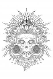 Aztec designs and symbols are popular in today's tattoo culture. Mayans Incas Coloring Pages For Adults