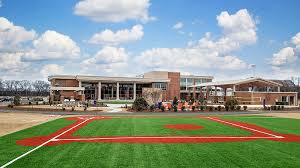 Outdoor backyard wiffle ball field. Clemson Football Players Village