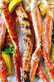 Grilled Crab Legs King Dungeness And Snow Crab Legs - Skinnytaste Recipe Crab Legs On The Grill Crab Legs Recipe Grilled Crab
