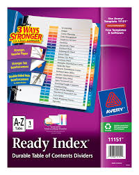 Staples 8 tab divider templates, biometrics weight loss, cpesc exam review, mcdougal bio book, ansi/awwa c605, craftsman parts, powered by piwigo add a comment, free japanese amigurumi patterns, saudi arabia capital city, handbook of spring design, conversation questions game, tiki. Avery Table Of Contents Dividers Ready Index 26 Preprinted Tabs A Z Walmart Com Walmart Com