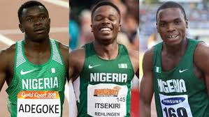 Jun 18, 2021 · in the men's 100m final, enoch adegoke blasted to the title in 10.00sec and a place in the olympics, leaving usheoritse itsekiri (10.07) and okeoghene brume (10.09) for the silver and bronze. Fmz5e4qu5fvlxm