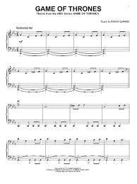 Game Of Thrones Sheet Music By Ramin Djawadi Download From Sheet Music Direct Website Http Www Piano Sheet Music Free Piano Sheet Music Beginner Piano Music