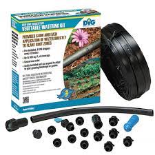 Последние твиты от dig corporation (@dig_diy). Dig Drip And Soaker Vegetable Watering Kit St100as The Home Depot