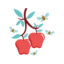 To find a commercial beekeeper to hire for pollination services, contact the district representative of the michigan beekeeping associationnearest you. Apples And Bees Flying 1890193 Vector Art At Vecteezy