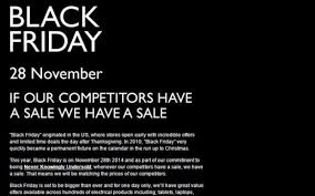 Check spelling or type a new query. The Best Places To Look For Black Friday Deals 2014 John Lewis Amazon Marks Spencer Very Curry S Pc World And Halfords Cityam Cityam