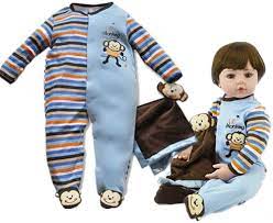 Buy Fits 20 24 Inch Reborn Baby Dolls Clothes Boy Outfit Accessories Reborn Baby Dolls Boy Newborn Doll Clothing Online In Turkey B0896vp9yz