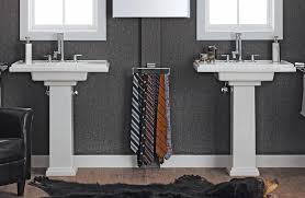 fire clay complete pedestal sink