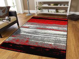Maybe you would like to learn more about one of these? Buy Large Grey Modern Rugs For Living Room 8x10 Abstract Area Rugs Rugs For Office And Kitchen Clearance Red Black Ivory Cheap Rug Sets Large 8x11 Rug Online In Vietnam B01hh71n3q